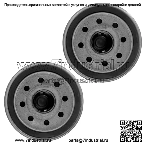 Масляный фильтр в упаковке из 2 штук для Yamaha YFM660 Grizzly YXR660 Rhino YFM450 Kodiak YFM450Fx (для: Yamaha Rhino 660 2006 г.) - Image 4