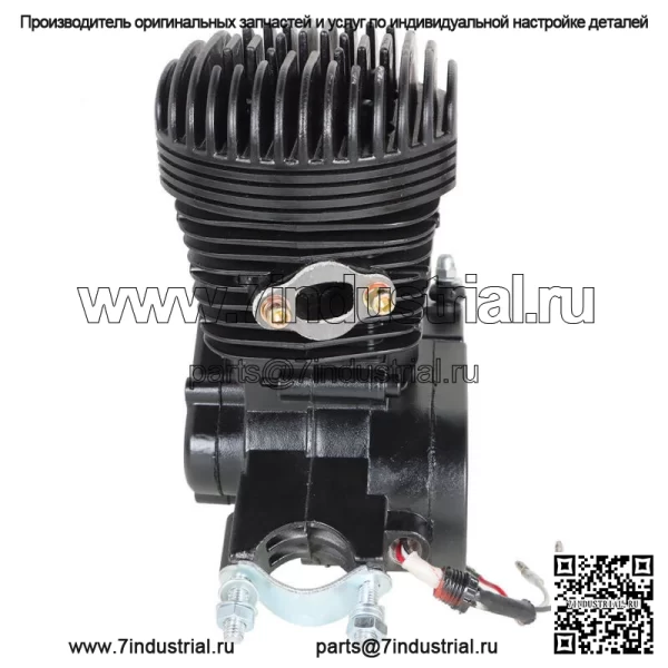100CC 2-тактный велосипедный двигатель ТОЛЬКО бензиновый двигатель для моторизованного велосипеда - Image 4