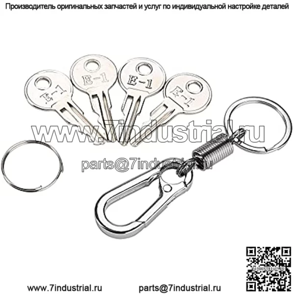 Набор из 4 ключей зажигания для газовых и электрических гольф-каров EZGO, 1976 г.в., заменяет OEM 17063-G1 - Image 2