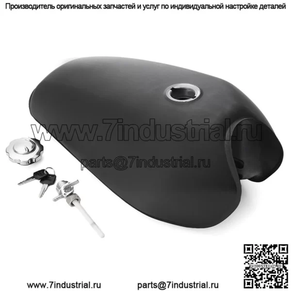 Топливный бак для мотоцикла, универсальный ретро-модифицированный топливный бак, подходит для топливного бака Honda CG125 с комплектом масляного переключателя - Image 3