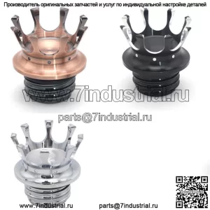 Подходит для Harley 883 XL1200 48 72 soft Tail Fat Boy Dana Crown, крышка топливного бака, модификация с ЧПУ