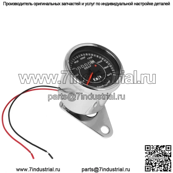Мотоцикл Ретро Модифицированный Маленький Метр/Новый Светодиодный Сигнальный Световой Километр/Jialing/Обезьяна Ретро Одометр - Image 3