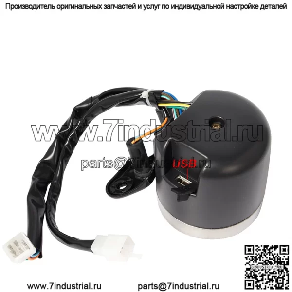 Мотоциклетный ретро-модифицированный счетчик/новый светодиодный сигнальный индикатор километра/Jialing/GN Ретро одометр CG - Image 4