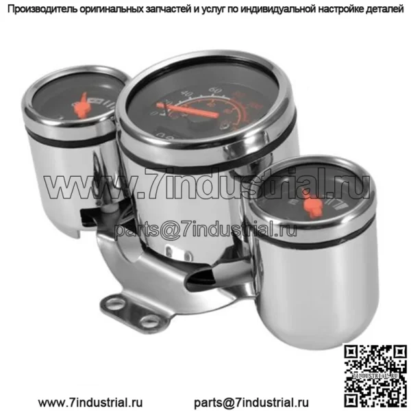 Экспортное качество, цельнометаллический корпус мотоцикла, модифицированный в стиле ретро, универсальный двойной код скорости одометра - Image 3