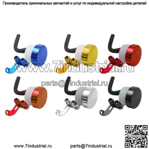 Заводские аксессуары для модификации мотоцикла, алюминиевый сплав с ЧПУ, горшок для тормозного масла, кронштейн для чашки тормозного масла, универсальный горшок для тормозного масла
