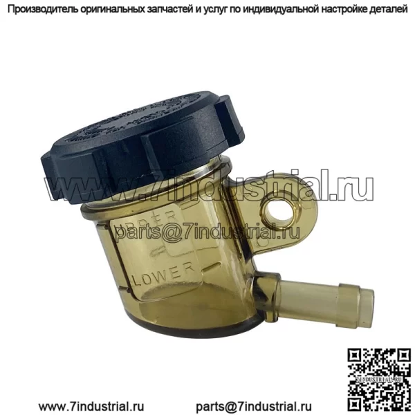 Модифицированные аксессуары для гонок на мотоциклах, прозрачная косая насадка, масляная чашка с зажимом масляной трубы, прямой насос push-up, тормозной насос, масляная чашка - Image 4