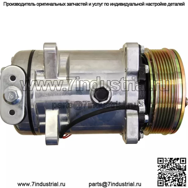 F0NN19D629AA Компрессор Sanden SD510 Style для тракторов Ford/New Holland 5640 ++ - Image 3