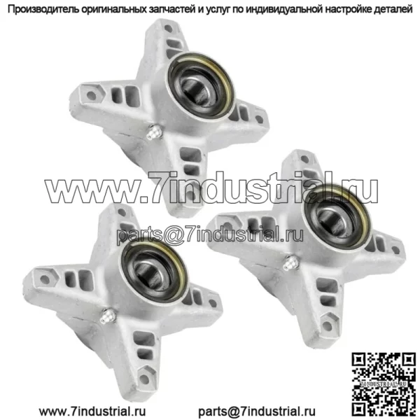 3 шпинделя в сборе для MTD Cub Cadet 918-3129A 618-3129A 618-04426 918-04426 - Image 3