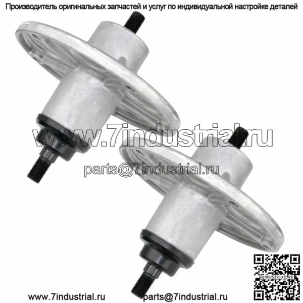 2 шпинделя в сборе для колодок Murray MTD Jack 38", 42" и 46" 1001046 1001046MA