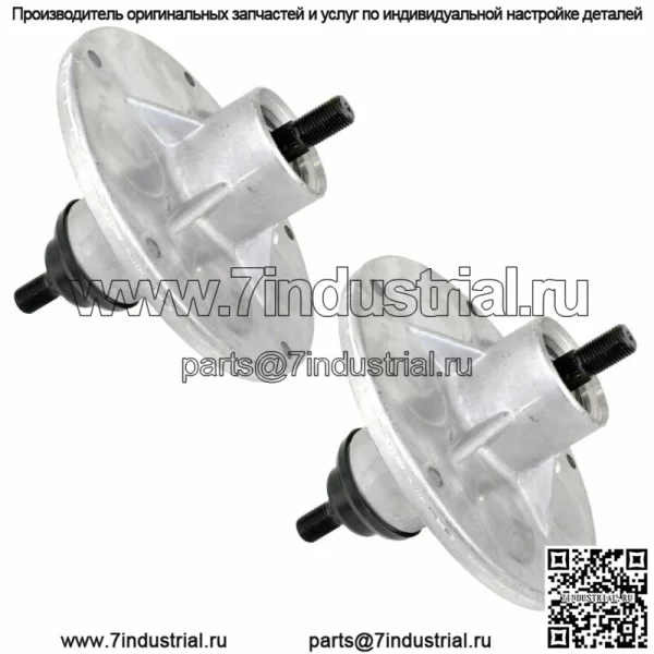 2 шпинделя в сборе для колодок Murray MTD Jack 38", 42" и 46" 1001046 1001046MA - Image 3