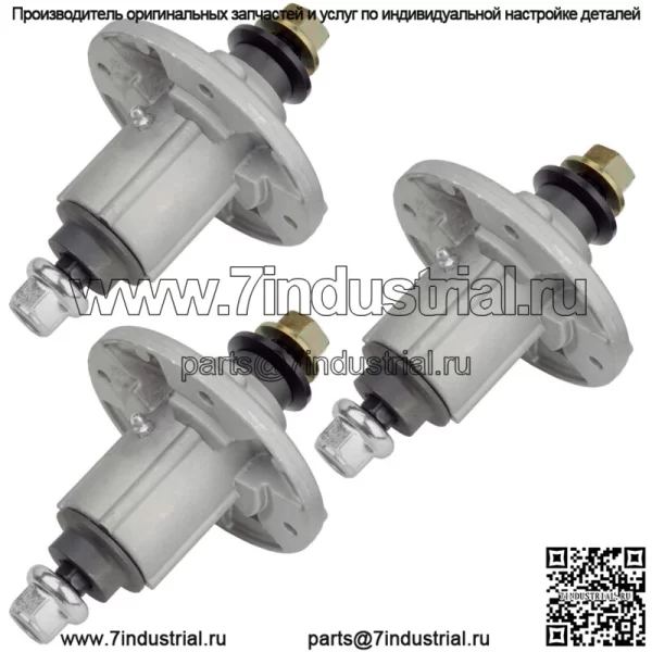 3 шпинделя в сборе подходят для John Deere D100 D110 D130 D140 D150 D160 LA100 LA105 - Image 4