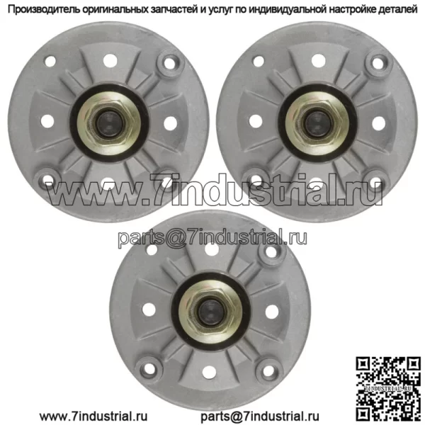 3 шпинделя в сборе подходят для John Deere D100 D110 D130 D140 D150 D160 LA100 LA105 - Image 5