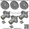 3 шпинделя в сборе со шкивом подходят для Husqvarna MZT61 MZ61 MZ6125 MZ6128