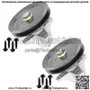 2 шпинделя в сборе для Cub Cadet Ltx1042 Ltx1045 Ltx1046 Z-Force S46 с декой 46 дюймов