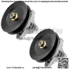 2 шпинделя в сборе с болтом для MTD Cub Cadet 918-04474 918-04474A 918-04474B - Image 2