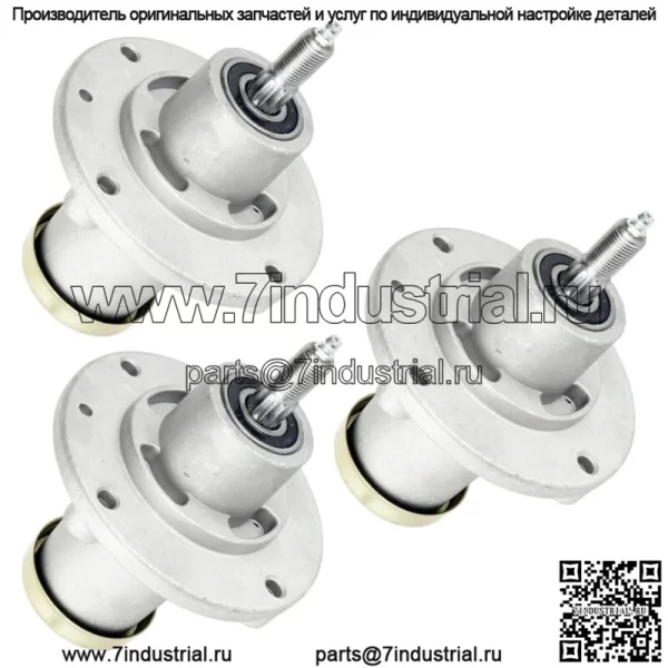 3 шпинделя в сборе для Husqvarna Mz48 Mz52 Mz5225 Mz6125 Mz6128 539112170 - Image 2