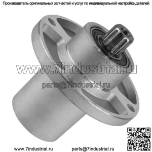 Узел шпинделя подходит для деки Hustler Raptor SD SDX 36, 42, 48, 54, 60 дюймов 601804