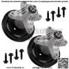 2 шпинделя со шкивом для MTD Cud Cadet 918-0659 918-0624A 918-0624B 918-0624