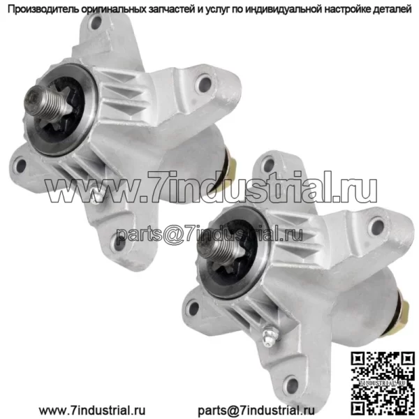 2 шпинделя в сборе для MTD 918-0142C 918-0412B 9180142C 9180412B - Image 4