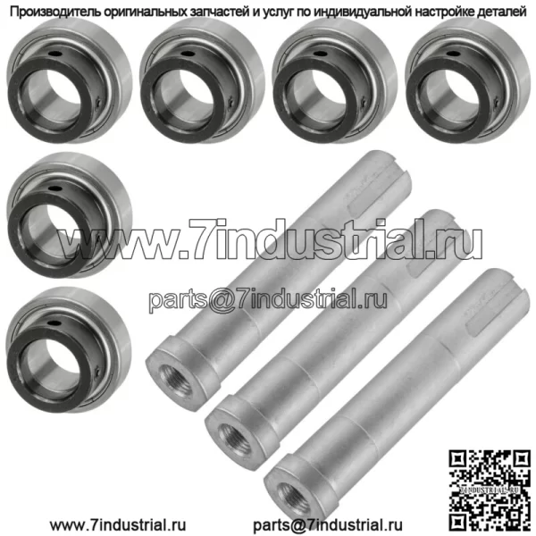 3-х шпиндельный вал для Husqvarna ZTH5225 ZTH6123 ZTH6125 ZTH6127 с подшипником