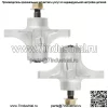 2 шпинделя в сборе подходят для Toro SW 4200 SW 5000 SS 4225 SS 5425 MX 3450 117-7439 - Image 4