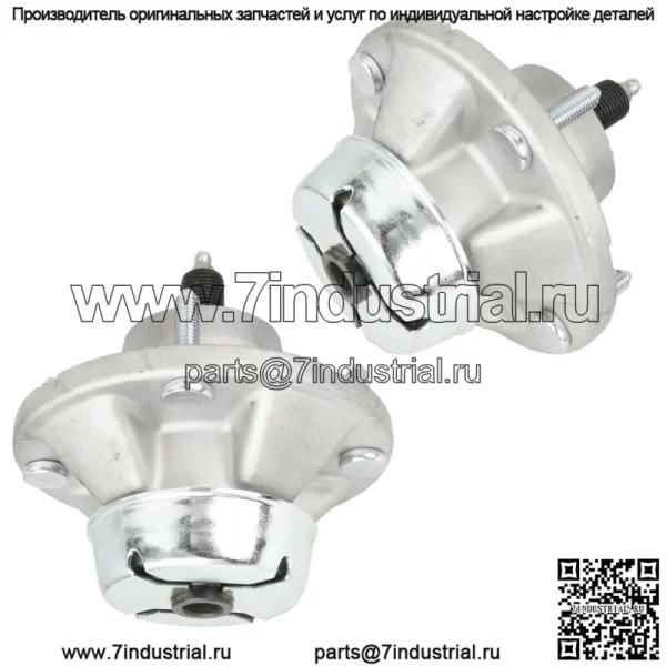 2 шпинделя в сборе с болтом для John Deere LTR155 LTR166 LTR180 LX280 Am144377 - Image 2