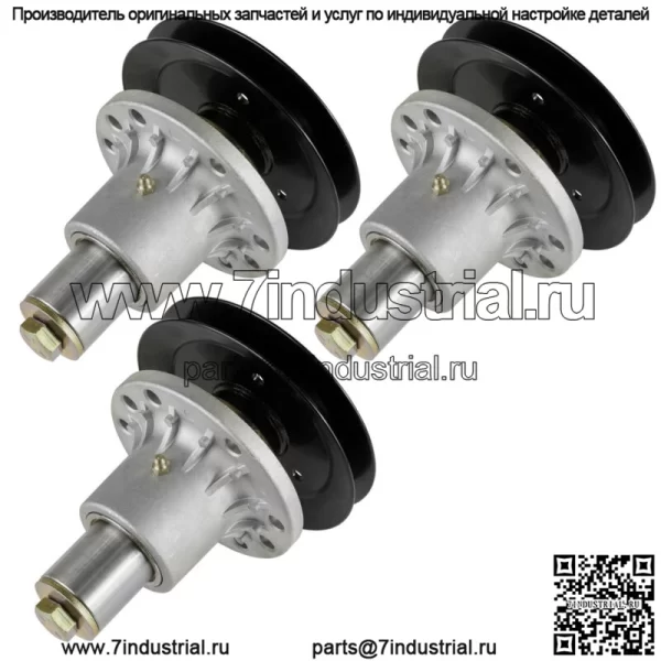 Узел с 3 шпинделями подходит для Exmark Lazer Z HP с вырезом 48 дюймов 1031140 103-1140