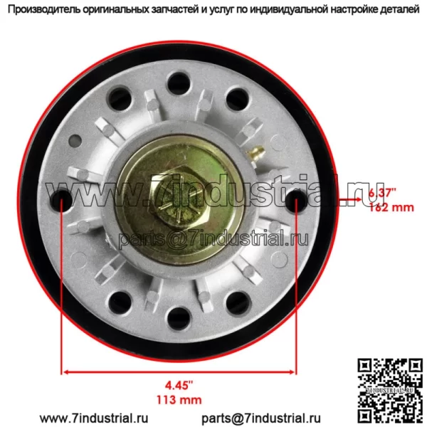 Узел с 3 шпинделями подходит для Exmark Lazer Z HP с вырезом 48 дюймов 1031140 103-1140 - Image 3