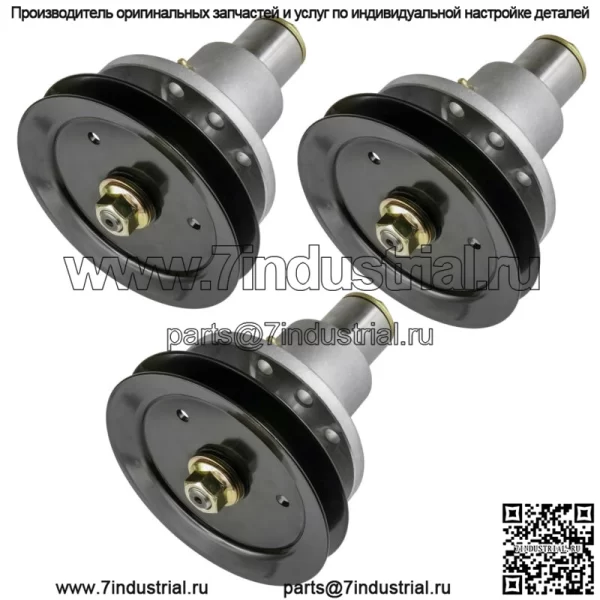 Узел с 3 шпинделями подходит для Exmark Lazer Z HP с вырезом 48 дюймов 1031140 103-1140 - Image 4