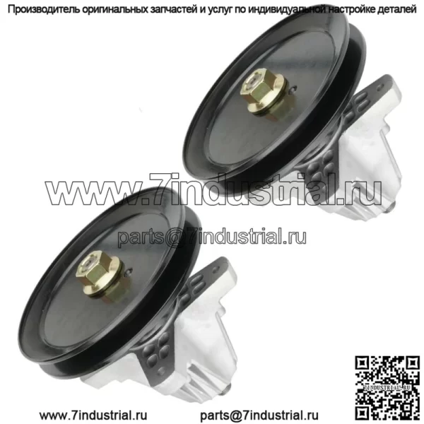 2 шпинделя в сборе для MTD Lt46 LX46 46-дюймовая дека 918-06977A 618-06977 618-06977A - Image 3