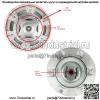 2 узла шпинделя подходят для John Deere TCA24881 TCA51058 - Image 2