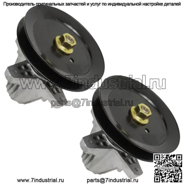 2 шпинделя в сборе. 42 дюйма для MTD Cub Cadet 918-04889 918-04889A 91804889 91804889A - Image 3