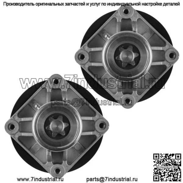 2 шпинделя в сборе для MTD Cub Cadet 618-0240 918-0240 618-0430 918-0430 ABC - Image 4