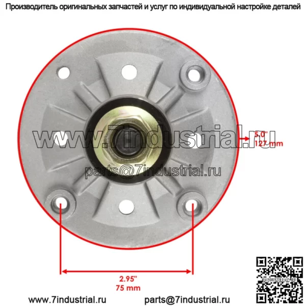 3 шпинделя в сборе для John Deere 102 105 115 125 135 145 155 190 C X110 120 140 - Image 3