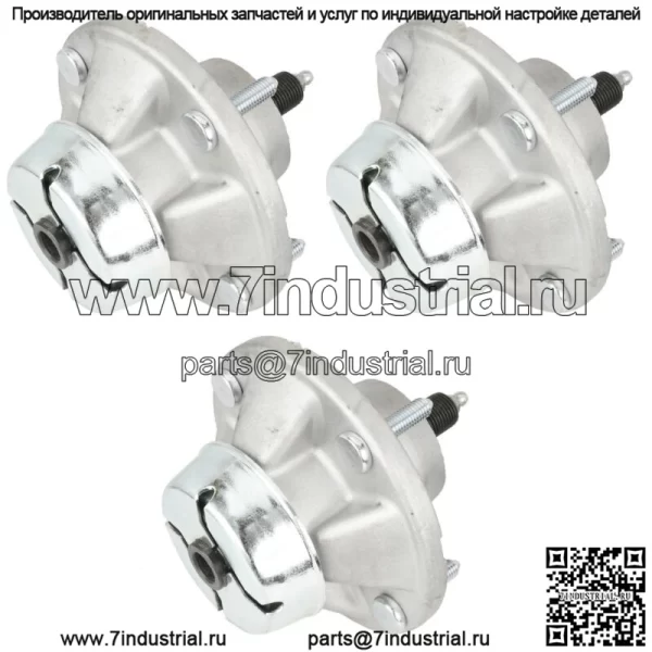 3 шпинделя в сборе с болтом для John Deere X590 X710 X738 X739 X754 X758 Am144377 - Image 2