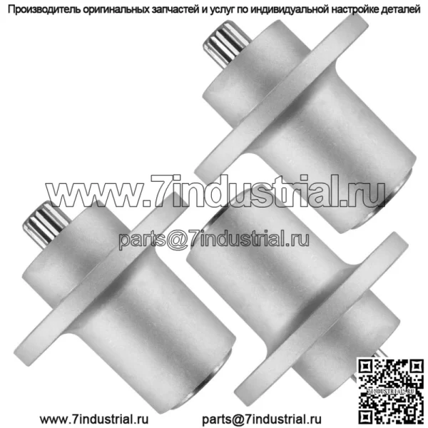 Узел с 3 шпинделями подходит для Hustler Raptor Sport Flip-Up 36, 42, 48, 54, 60 дюймов 601804 - Image 4