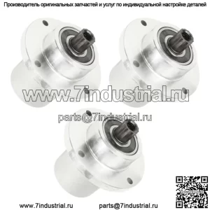3-х шпиндельный узел подходит для Hustler FasTrak Zero Turn FasTrak SD 783506 8011793