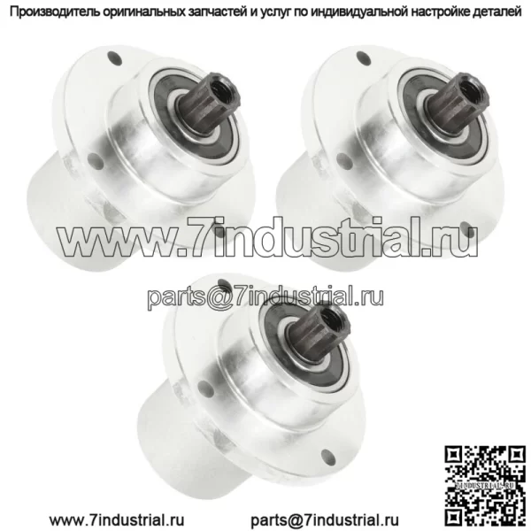 3-х шпиндельный узел подходит для Hustler FasTrak Zero Turn FasTrak SD 783506 8011793