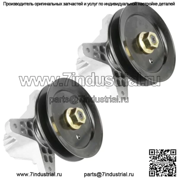 2 шпинделя в сборе для MTD Cub Cadet 61806980 91806980 285707 - Image 3