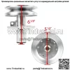 2 шпинделя в сборе подходят для John Deere LT166 AM128048 AM126112 46-дюймовой деки - Image 3