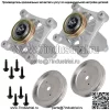 2 шпинделя в сборе со шкивом для Ayp Husqvarna Craftsman 285-585 187292 192870 - Image 4
