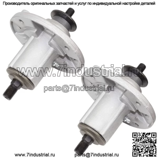 2 шпинделя в сборе для John Deere X300 X304 SN UP-050000 Z225 Z245 SN UP-080000