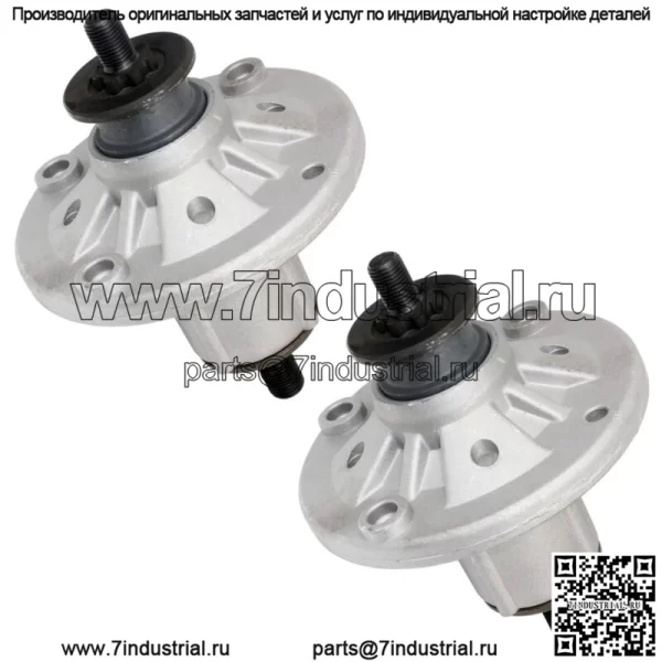 2 шпинделя в сборе для John Deere X300 X304 SN UP-050000 Z225 Z245 SN UP-080000 - Image 3