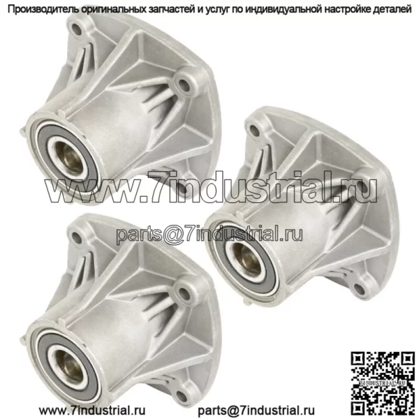 3 шпинделя в сборе для MTD Troy Bilt 1765092 1769048 1910839 1915280