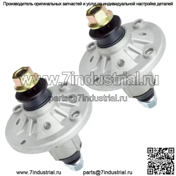 2 шпинделя в сборе с кольцом для John Deere D100 D110 D130 D140 D150 D160 LA100 - Image 4