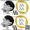 2 шпинделя в сборе с кольцом палубы для MTD Cub Cadet 918-04474 918-04474A 918-04474B