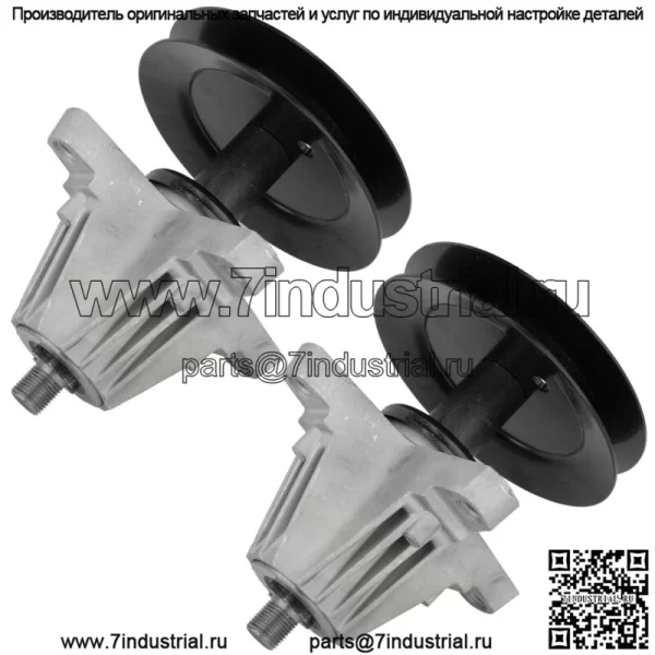 2 шпинделя в сборе, 54-дюймовая дека для Troy Bilt Mustang 54 XP Mustang XP Pivot 54 2015-17 - Image 3