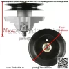 2 комплекта узлов шпинделя со шкивом для MTD Cub Cadet 9180574 6180574 9180574C - Image 2