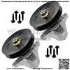 2-х шпиндельный узел со шкивом, дека 54 дюйма для Cub Cadet XT1-GT54 XT2-GX54