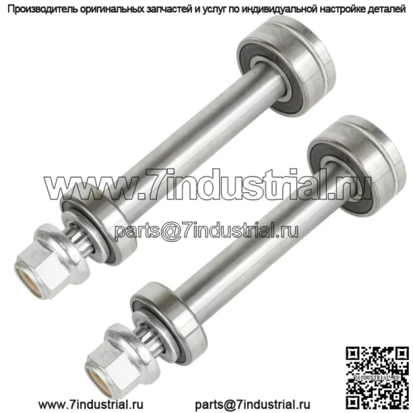2 вала шпинделя с гайкой подшипника для Husqvarna LT100 LT112 LT120 LT125 532137646